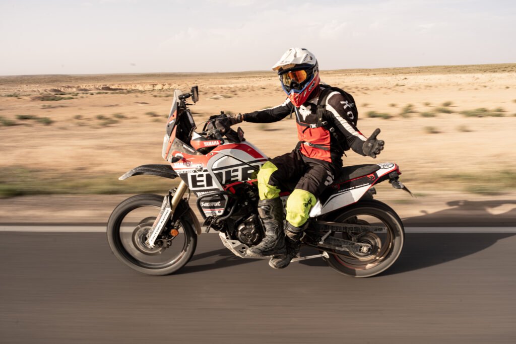 Voyage moto Maroc - campement dans le désert